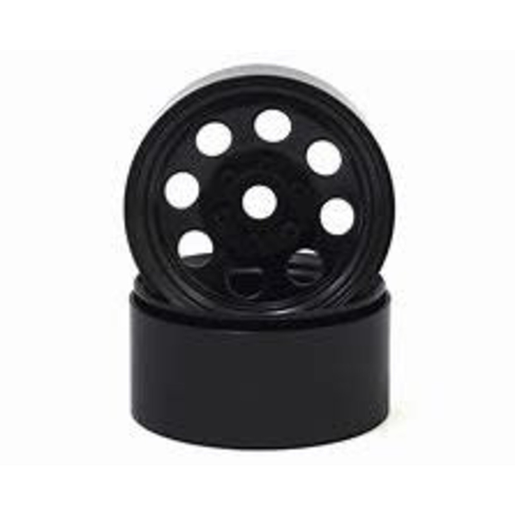 SSD SSD00268 SSD RC 8 Hole 1.9"" Steel Beadlock Wheels (Black)