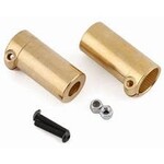 Yeah Racing YEA-AXSC-007 Yeah Racing Axial SCX10 II Brass Left & Right Straight Axle Adapters (2) (27g)