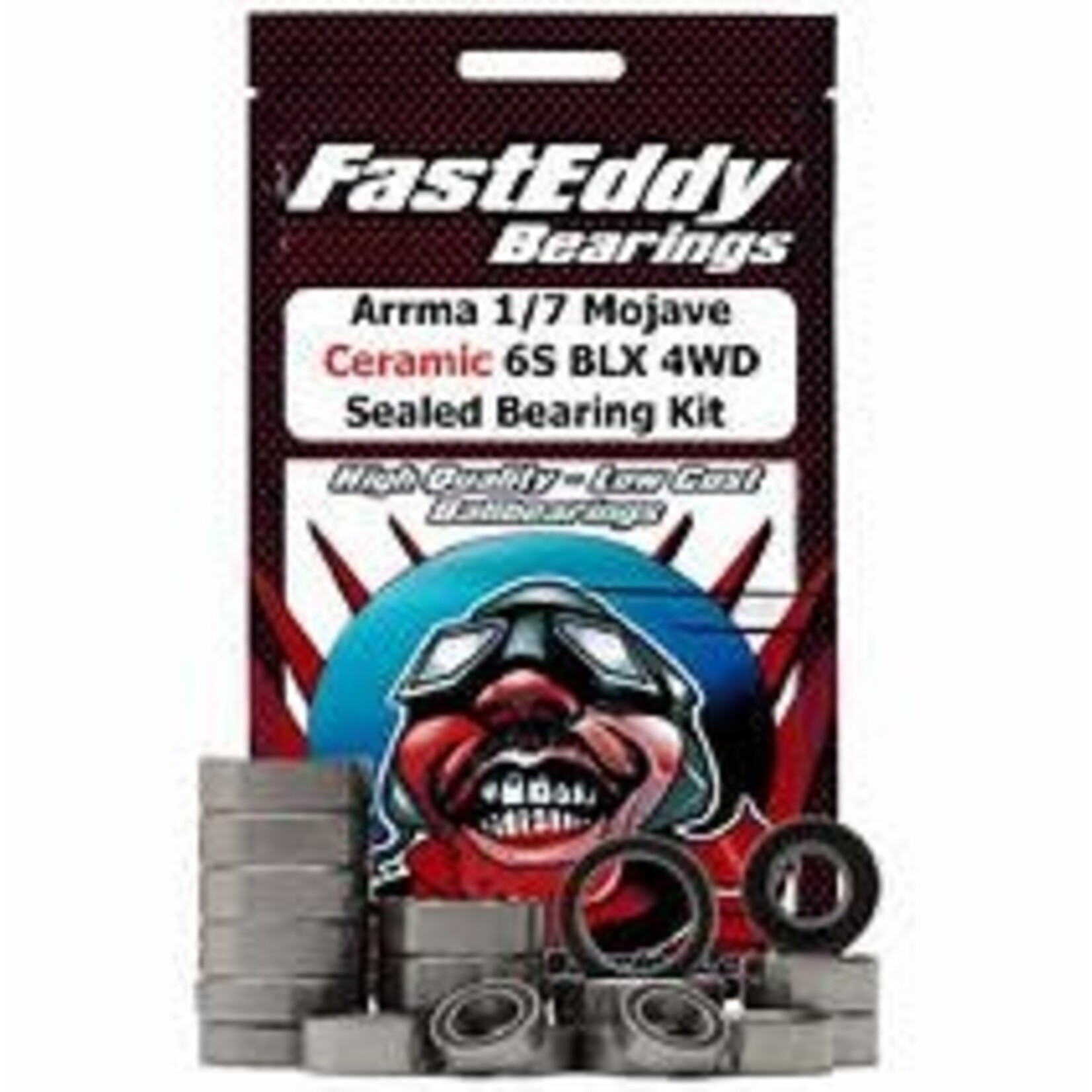 Fast Eddy TFE5933FastEddy Arrma Mojave 6S BLX 4WD Sealed Bearing Kit