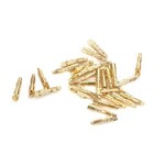 E-Flite EFLAEC208 E -Flite Gold Bullet Connector, Male, 2mm (30)