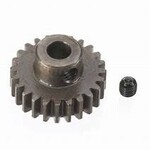 Robinson Racing RRP8724 Robinson Racing Extra Hard Steel .8 Mod Pinion Gear w/5mm Bore (24T)