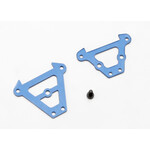 Traxxas TRA7023 Traxxas Blue Aluminum Bulkhead Tie Bars (F&R)