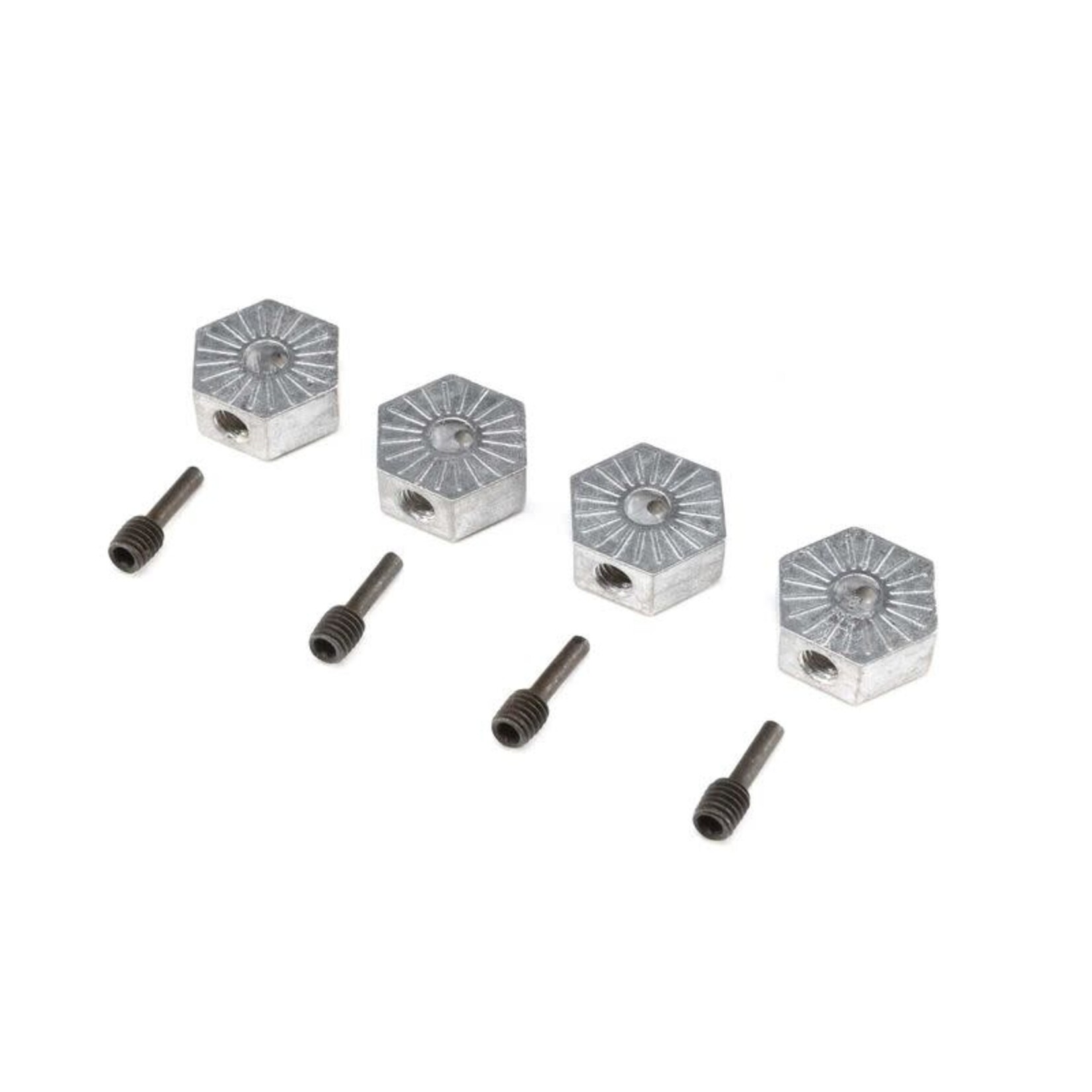 Losi LOS242053 Losi 17mm Hex Adapter w/screwpin (4): LMT