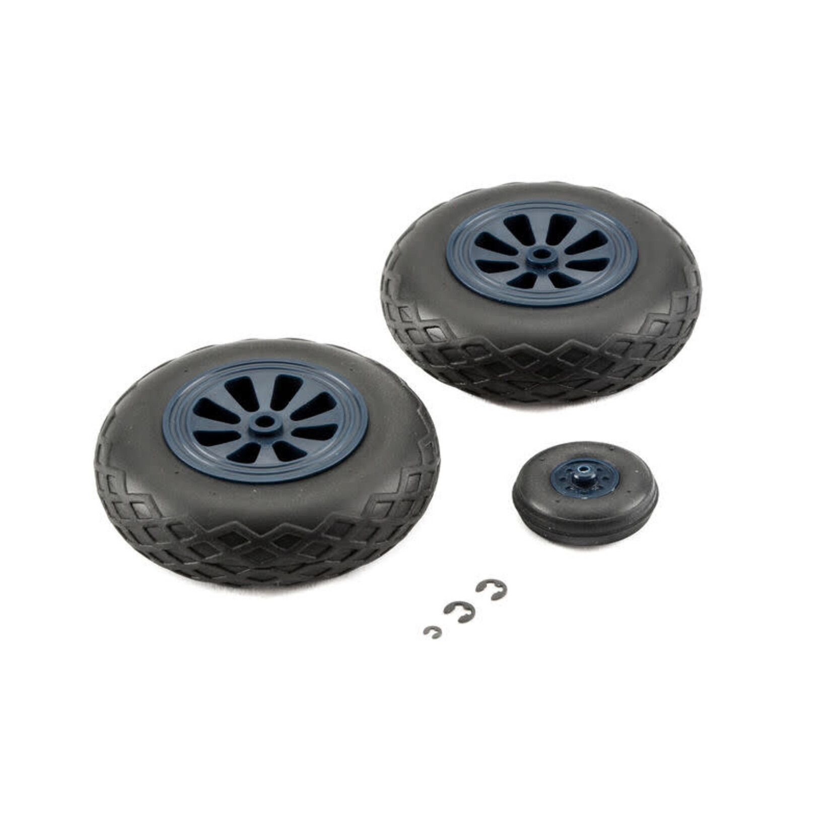 E-Flite EFL8512 E-flite F4U-4 Corsair 1.2m Wheel Set