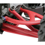 RPM RPM80609 RPM Rear Upper & Lower A-Arm Set (1/16 E-Revo) (Red)