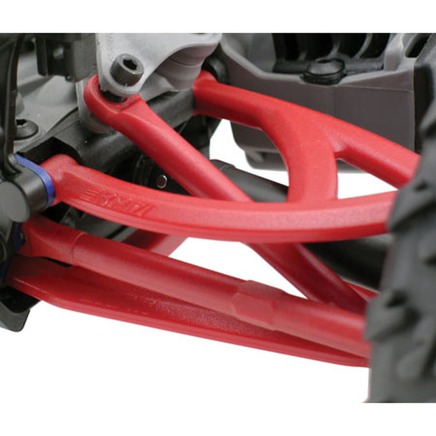 RPM RPM80609 RPM Rear Upper & Lower A-Arm Set (1/16 E-Revo) (Red)