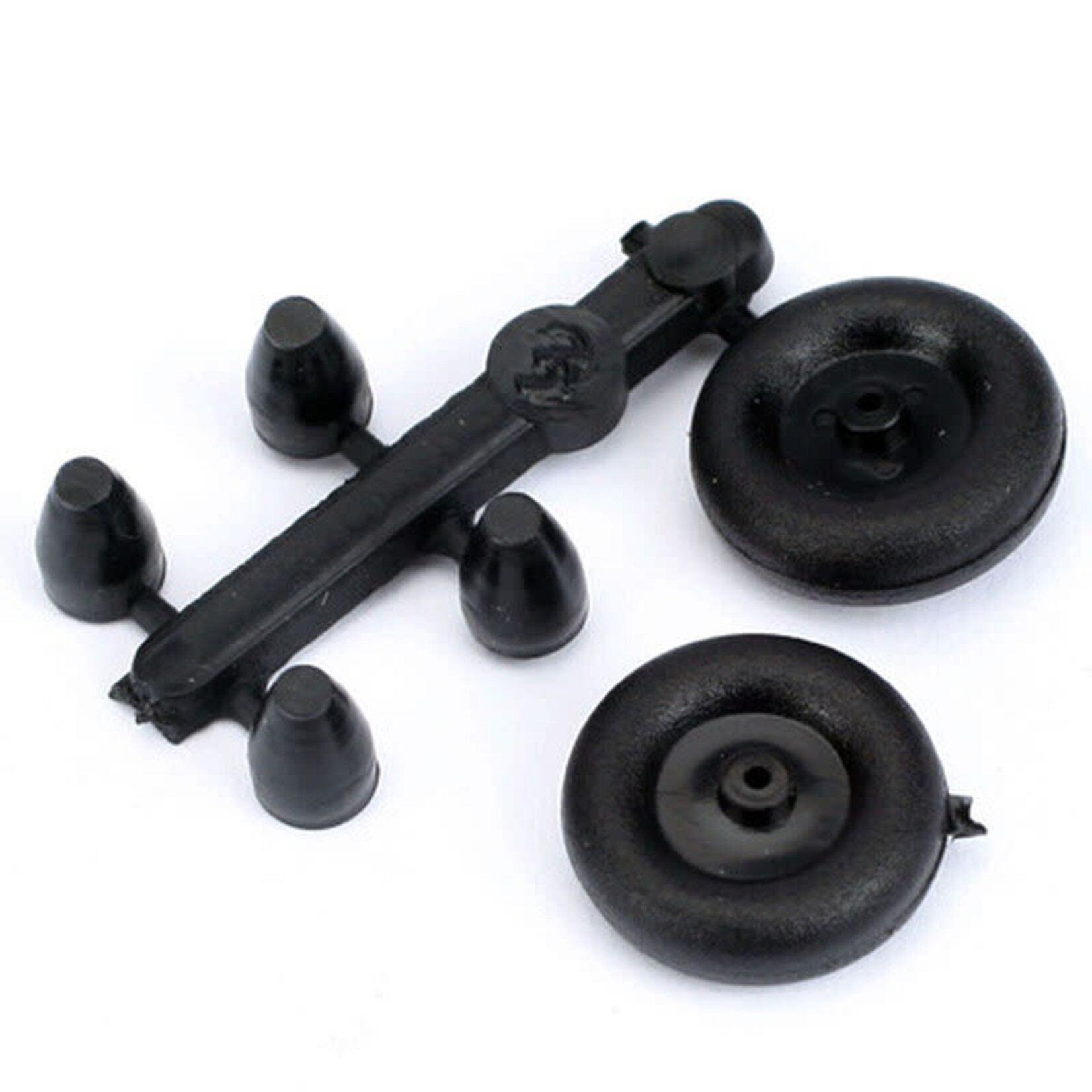 DuBro DUB12MTW DuBro Micro Tail Wheel with Retainers (2) (1/2")