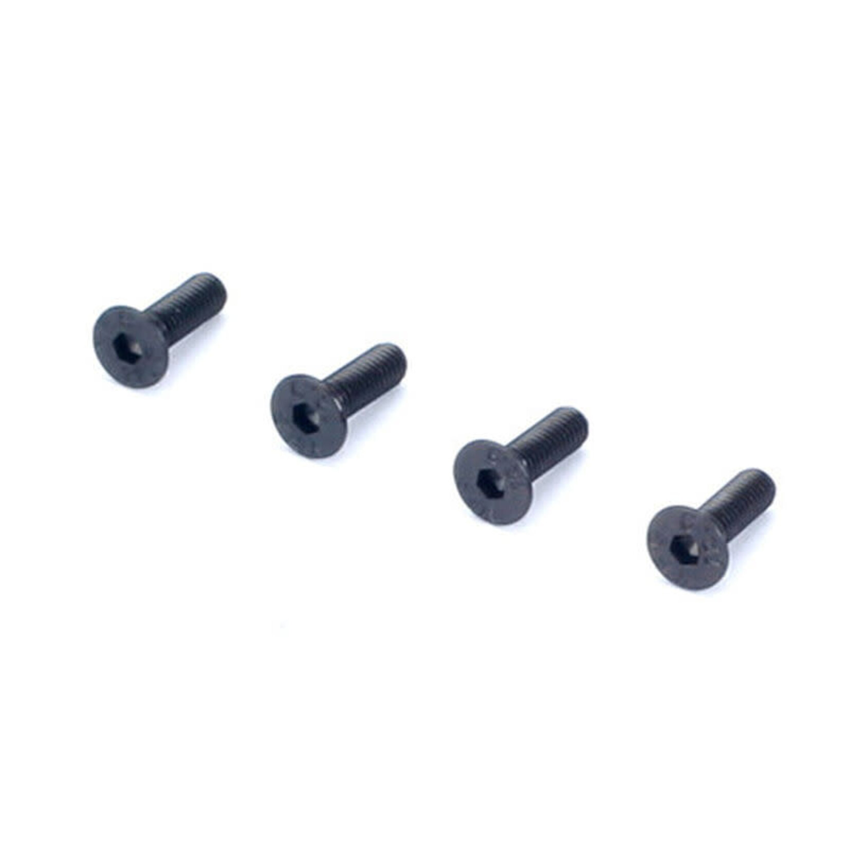 DuBro DUB2287 DuBro Flat Head Socket Screws (4) (3x10mm)