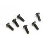 Traxxas TRA2524 Traxxas Countersunk Machine Screws 2.5x8 mm (6)