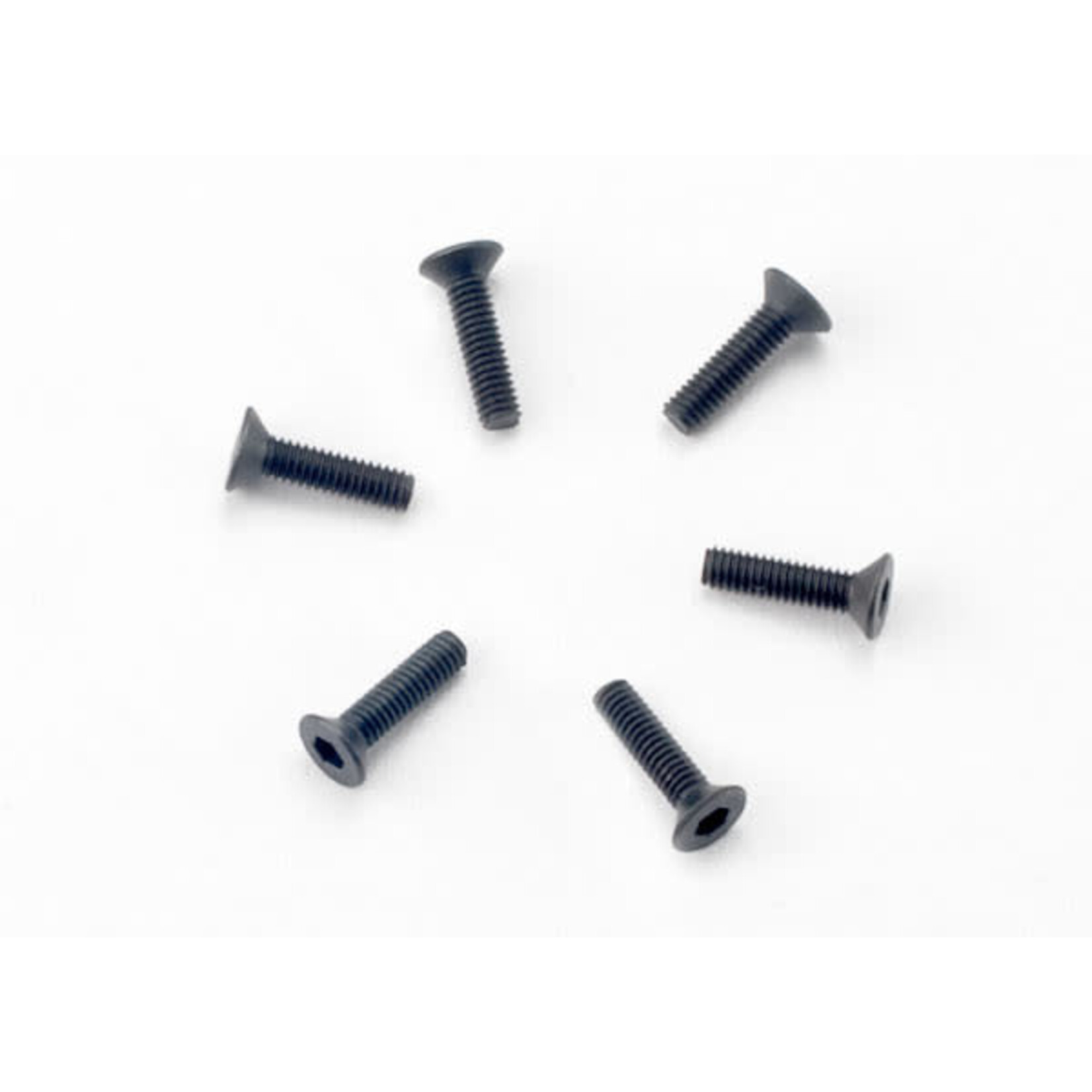 Traxxas TRA2523 Traxxas Countersunk Machine Screws 2.5x10 mm (6)