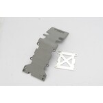 Traxxas **TRA4938A Traxxas T-Maxx Gray Rear Skid Plate with Reinforcement