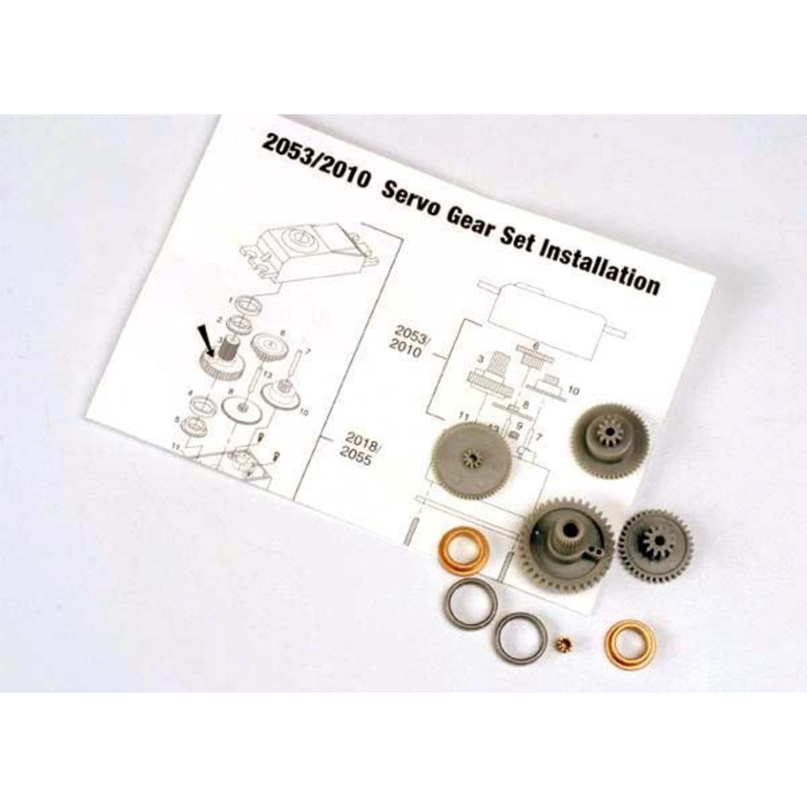 Traxxas TRA2053 Traxxas Gear Set for 2055, 2056 Servos