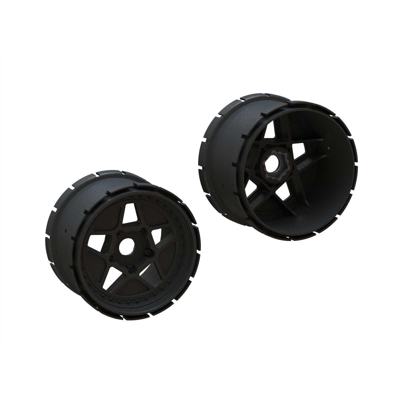 Arrma ARA510123 Arrma Outcast 8S BLX 4.9" MT Wheel w/24mm Hex (2)