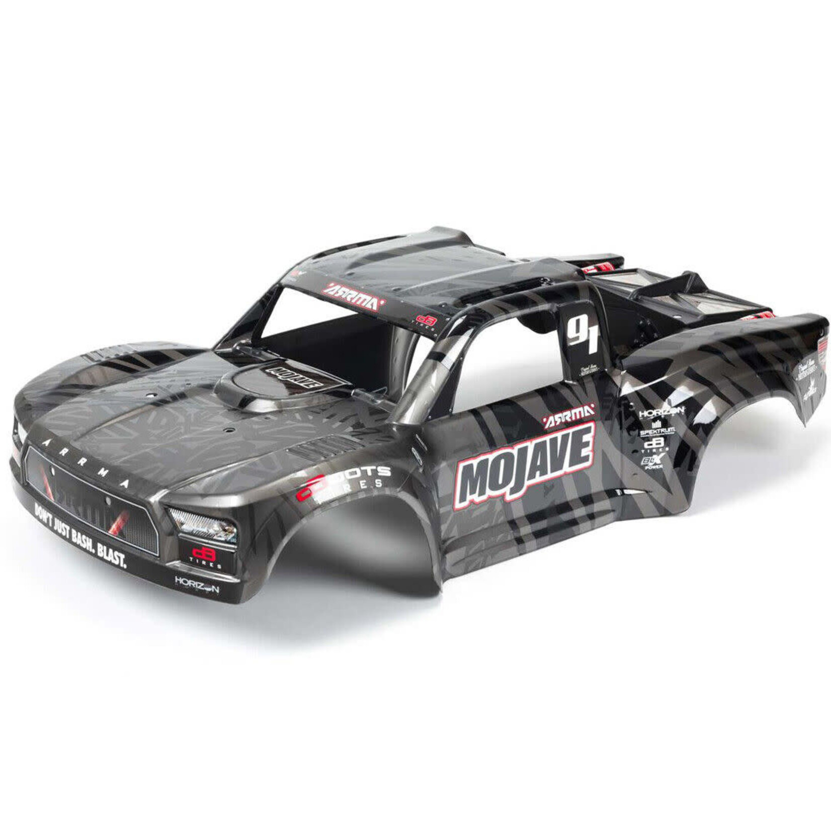 Arrma ARA411006 Arrma Mojave EXB Short Course Truck Painted Body (Black)