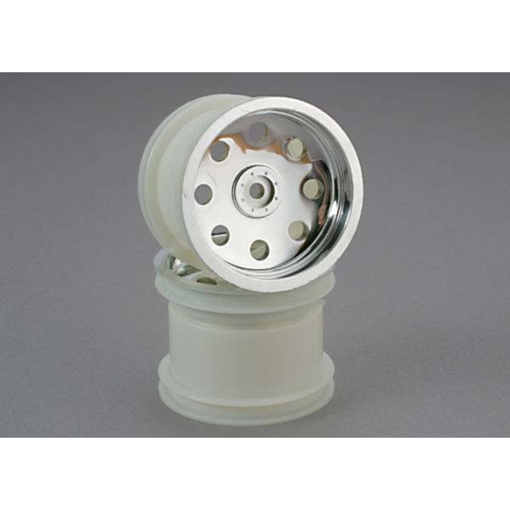 Traxxas TRA3672 Traxxas 2.2" Chrome Rear Wheels (2)