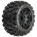 Pro-line Racing PRO1012510 Pro-Line 1/10 Badlands MX28 Fr/Rr 2.8" MT Tires Mounted 12mm Black  Raid (2)