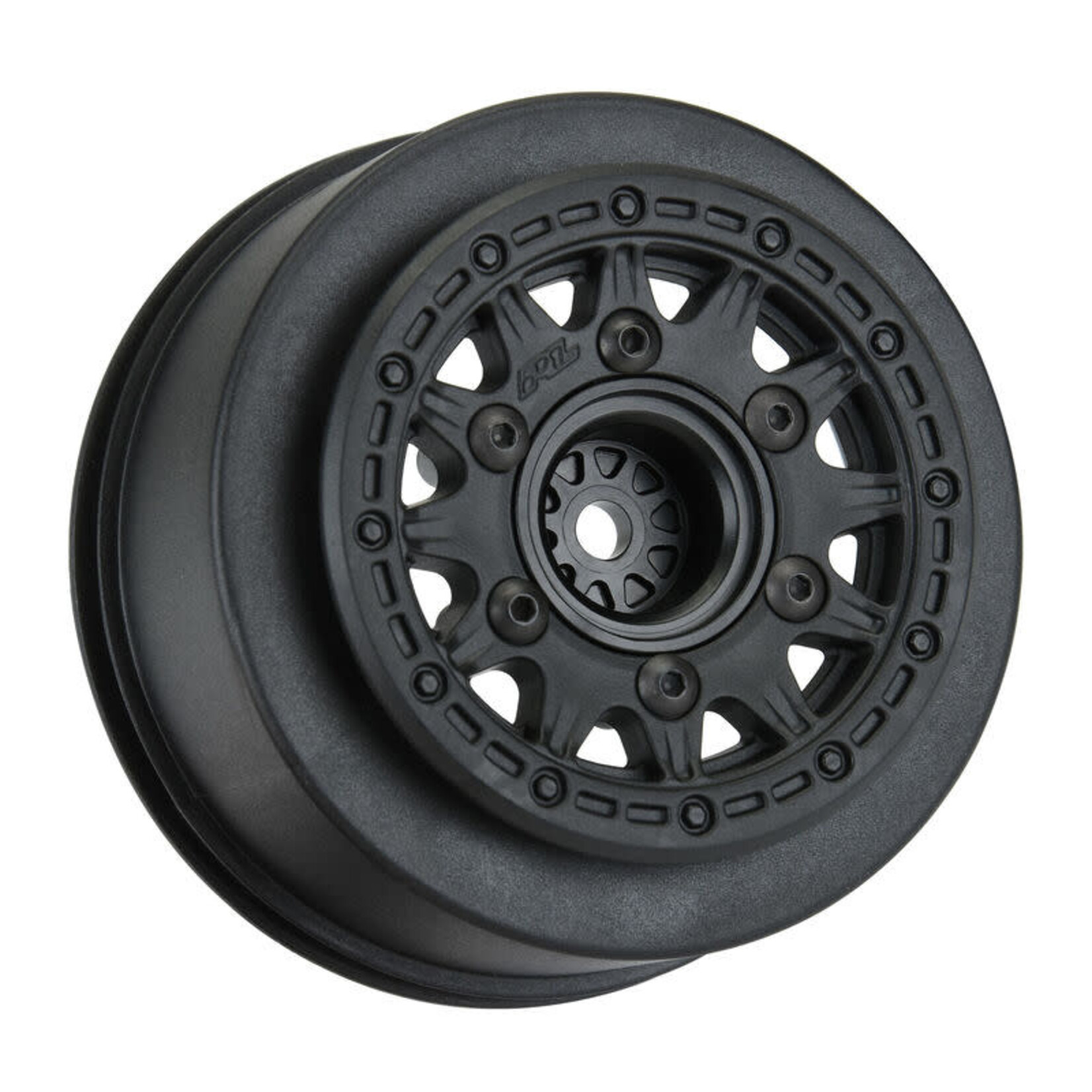 Pro-line Racing PRO278503 Pro-Line 1/10 Raid Front/Rear 2.2"/3.0" 12mm Short Course Wheels (2) Black