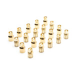 Dynamite DYNC0094 Dynamite Connector: Gold Bullet Set, 8.0mm (10)