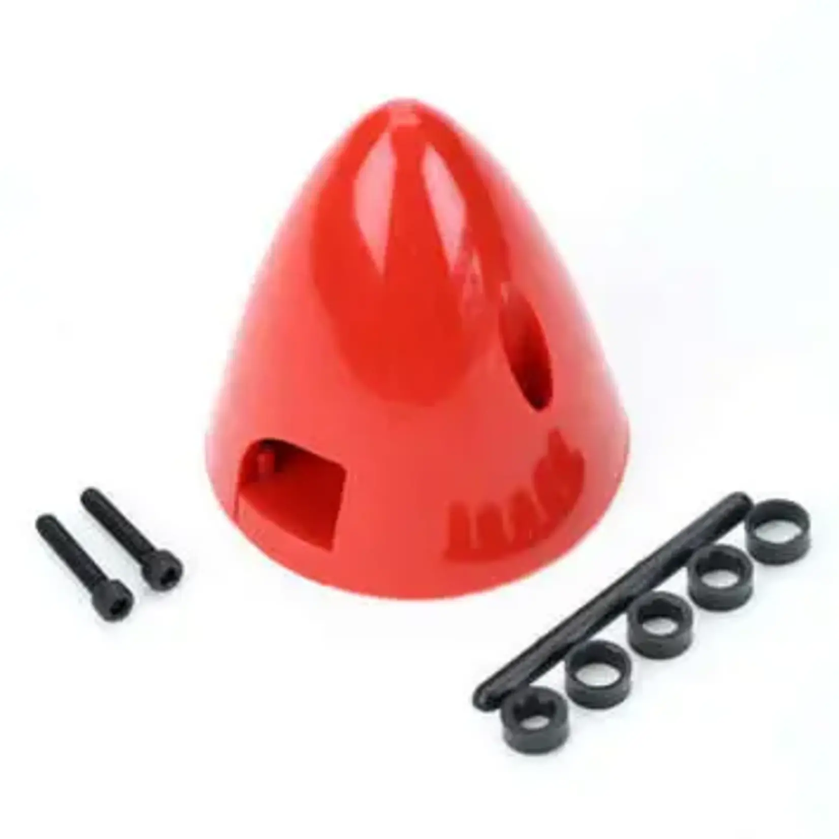 DuBro DUB262 DuBro 4 Pin Spinner (Red) (1-1/2")