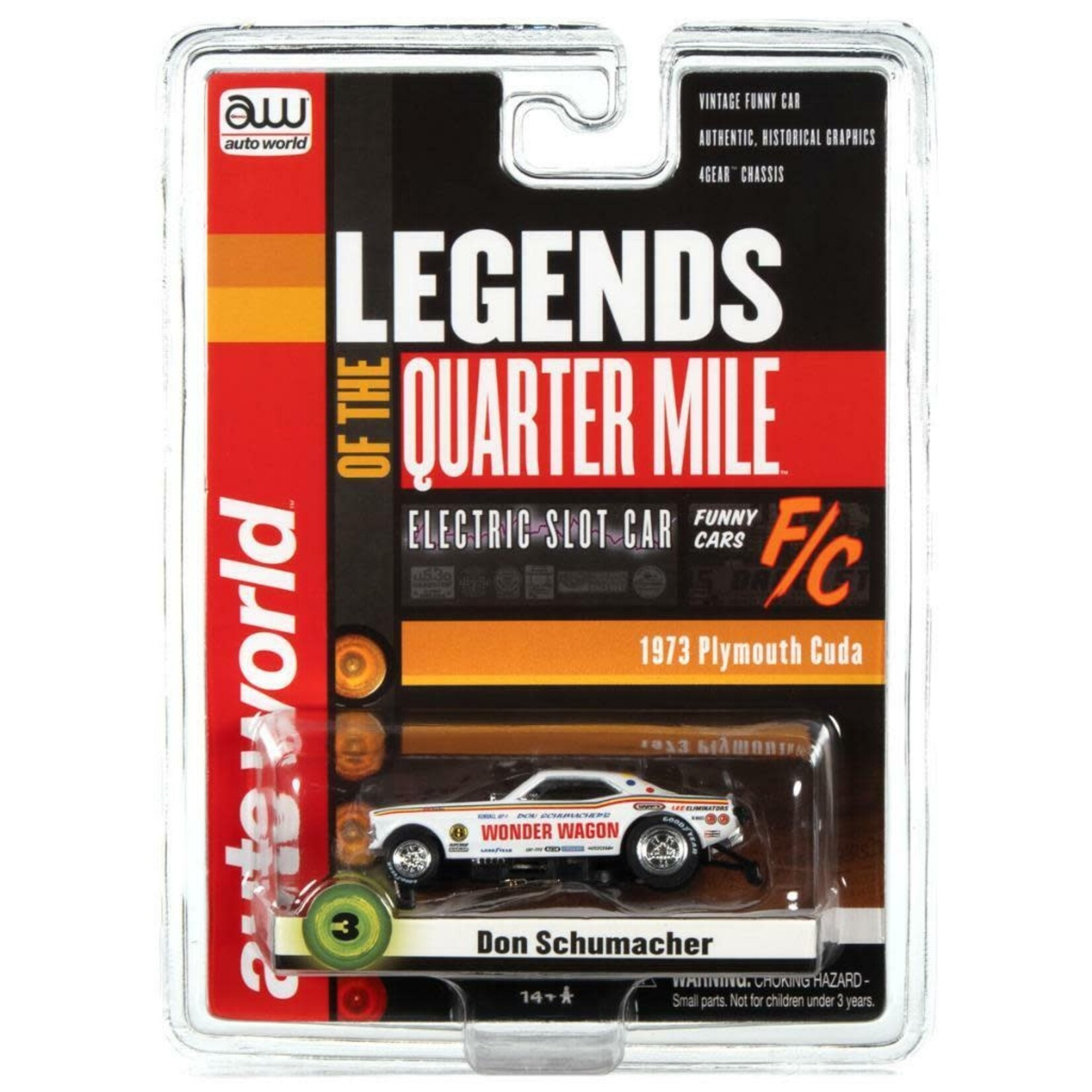 Auto World SC369-3 Auto World Xtraction Legends of the Quarter Mile Don Schumacher