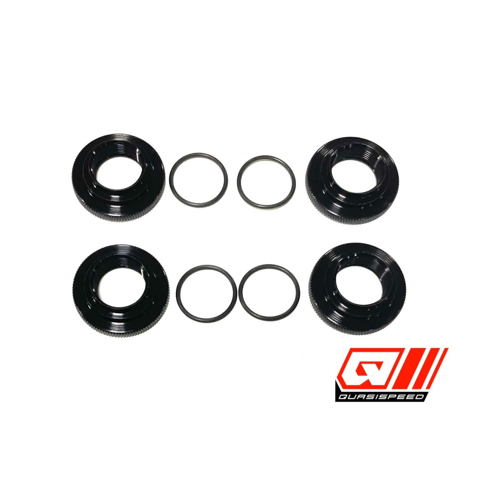 Team GFRP QS-6400 Quasi Speed Small Bore shock BB/SB Shock Collar (GFRP Shocks)