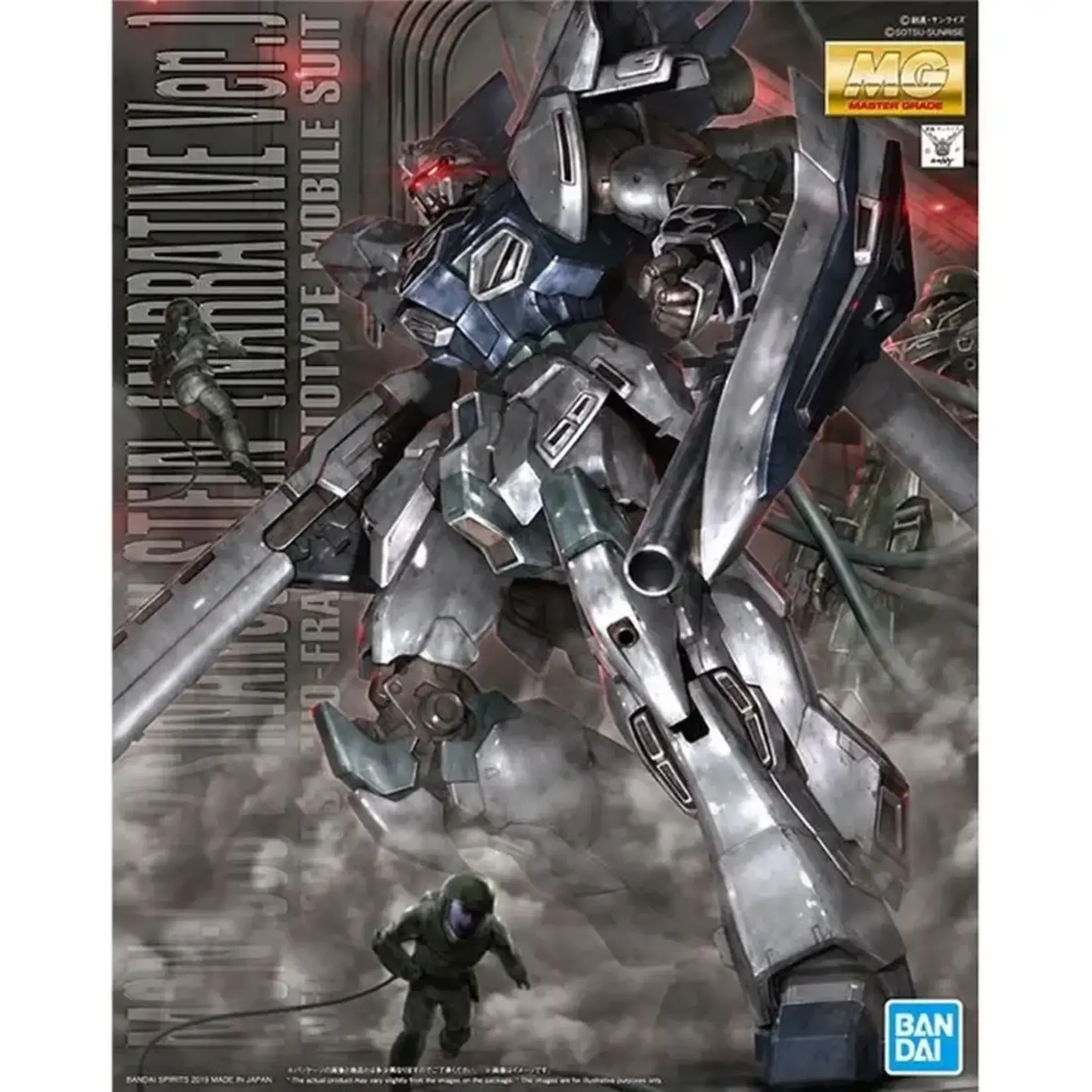 Bandai BAN2436524 Bandai MG MSN-06S Sinanju Stein (Narrative Ver.)