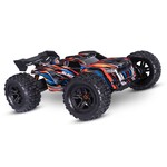 Traxxas TRA95096-4-ORNG Traxxas Sledge w/Belted Tires Orange