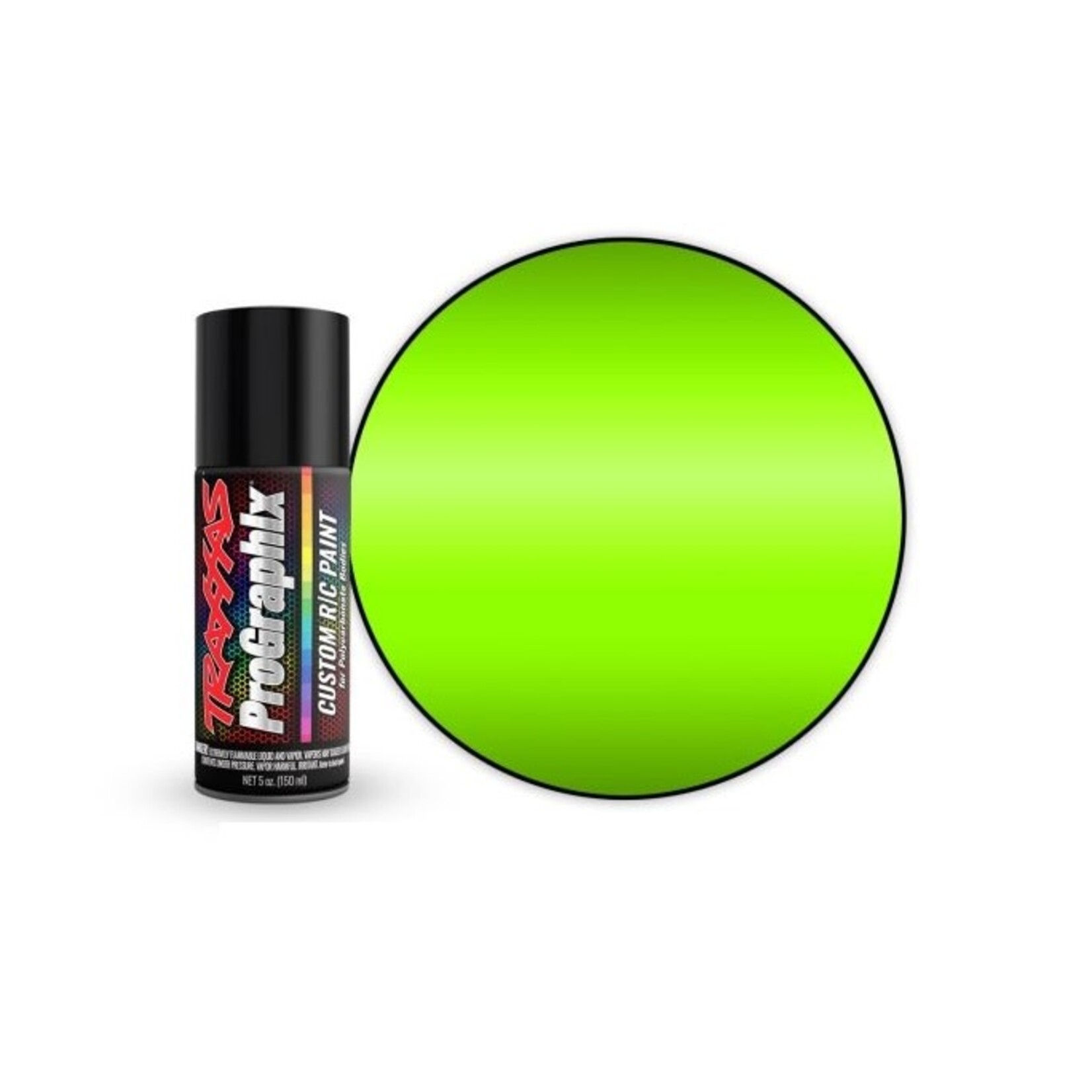Traxxas TRA5062 TraxxasFluorescent Green ProGraphix Spray Paint (5 oz)