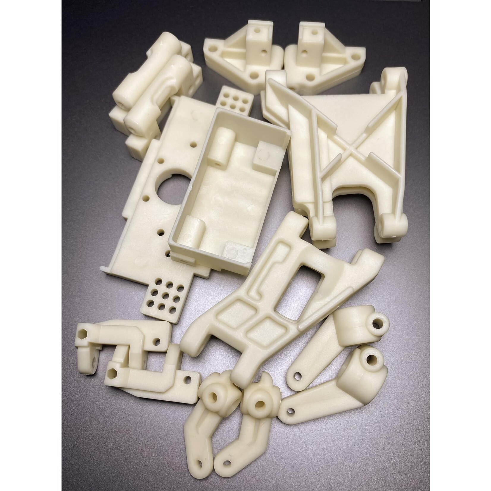 Fan RC FR-001 FanRC Plastic Set, White Fits RC10