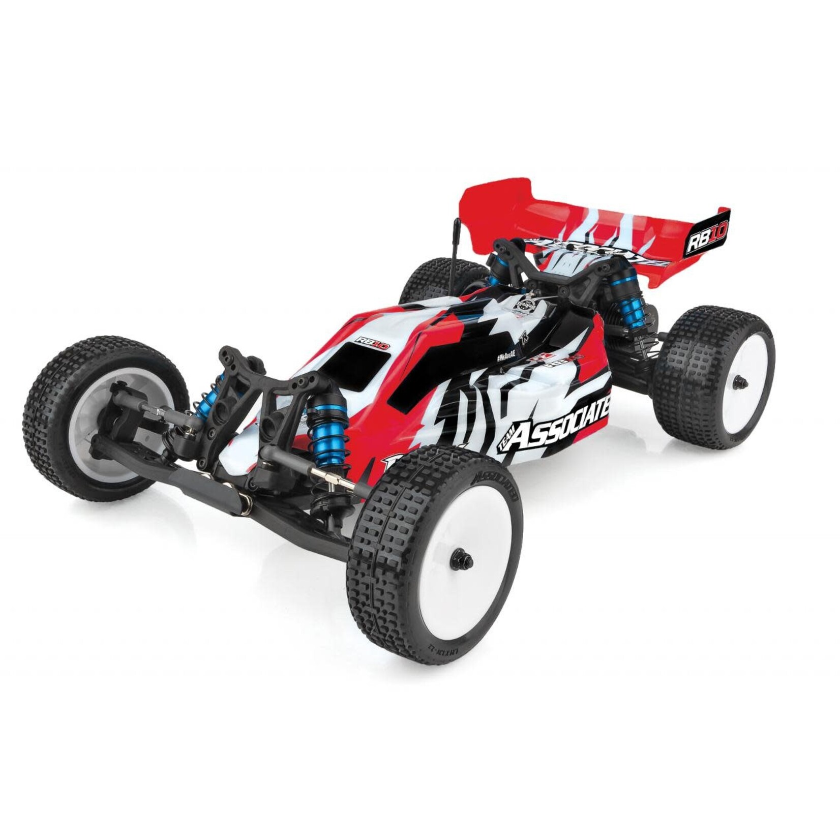 Team Associated ASC90032C Team Associated RB10 RTR Lipo Combo - RED