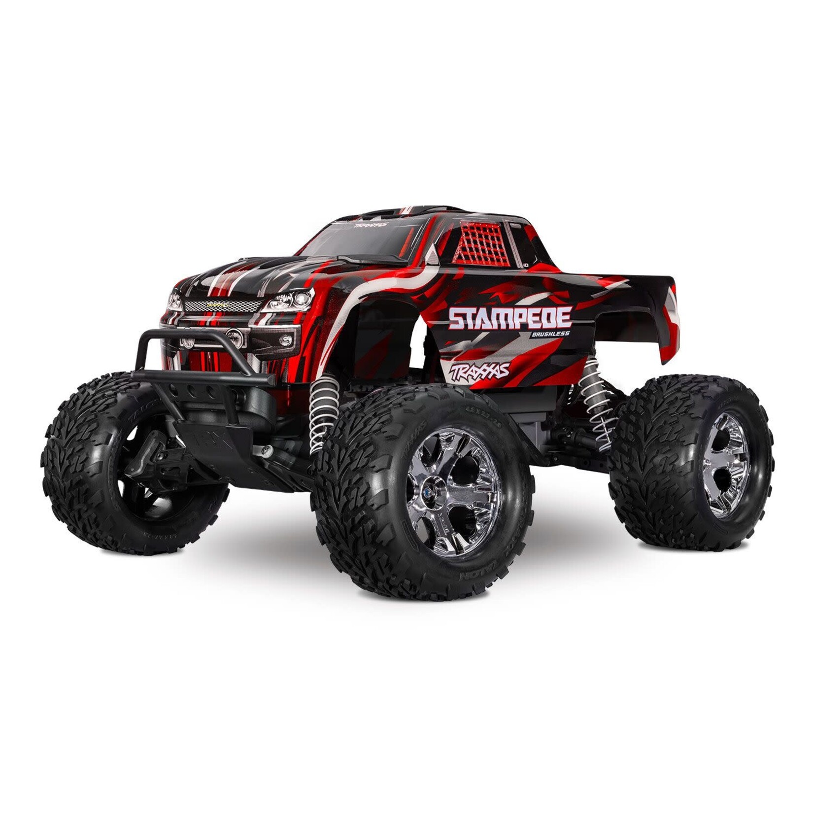 Traxxas TRA36354-4-RED Traxxas Stampede 2WD BL-2s HD RED