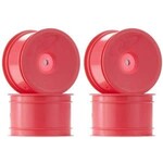 DE Racing DERSB4ARP Speedline Buggy Wheels for Associated B6.1 - B64 / TLR 22 4.0 - 22-4 / Rear / Pink (4 pcs)