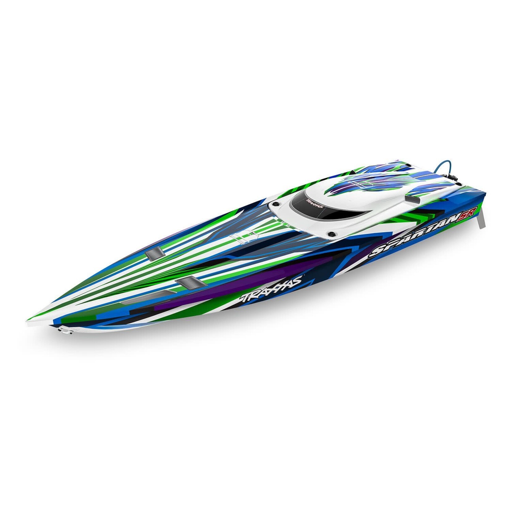 Traxxas TRA103076-4-GRN Traxxas Spartan SR 36" Brushless Boat Green