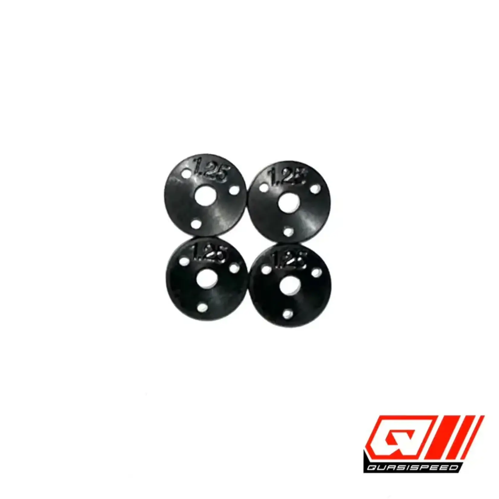 Team GFRP QS-5059 Team GFRP Small Bore 1.25mm 3 Hole Piston (4)