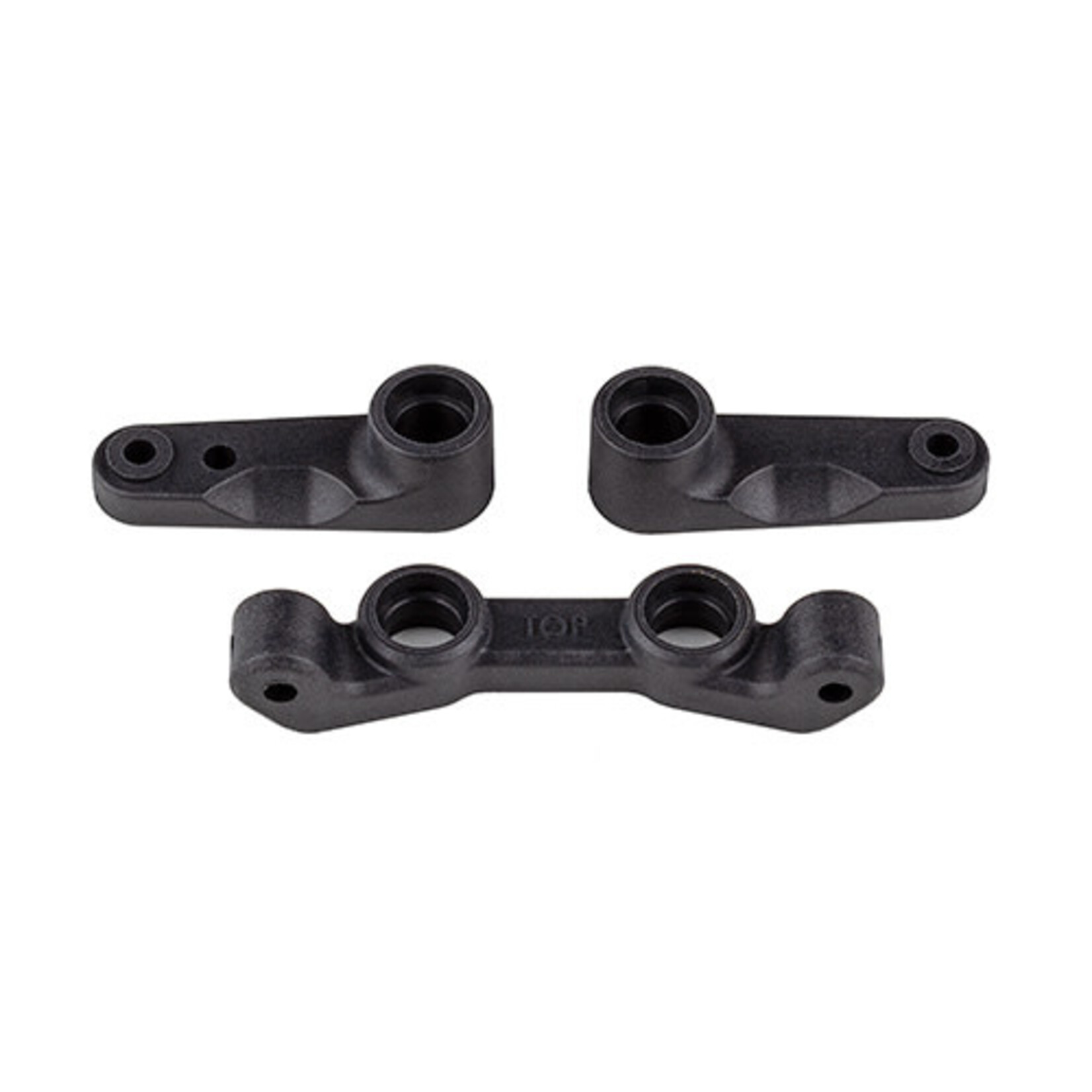 Team Associated ASC92489 Associated RC10B7 FT Steering Bellcrank and Rack Set, carbon