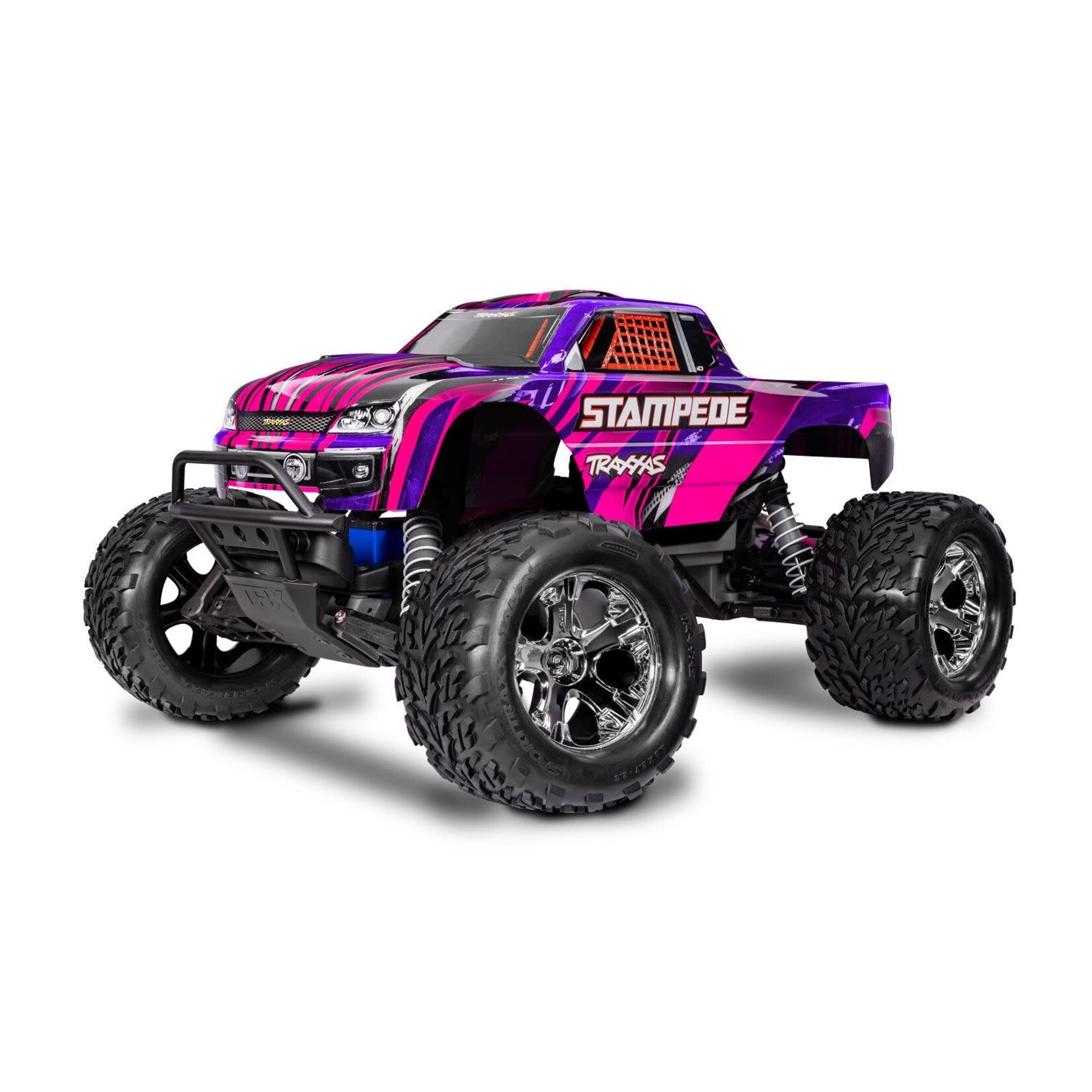 Traxxas TRA36254-8-PINK Traxxas Stampede 2WD HD w/USB-C PINK