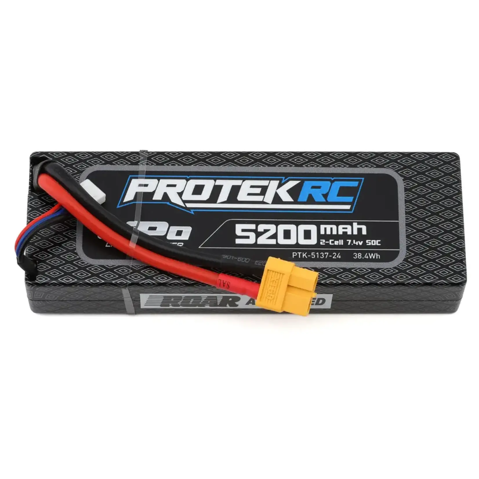 ProTek RC PTK-5137-24 ProTek RC MUDboss 2S 50C Low IR LiPo Battery (7.4V/5200mAh) w/XT60 Connector