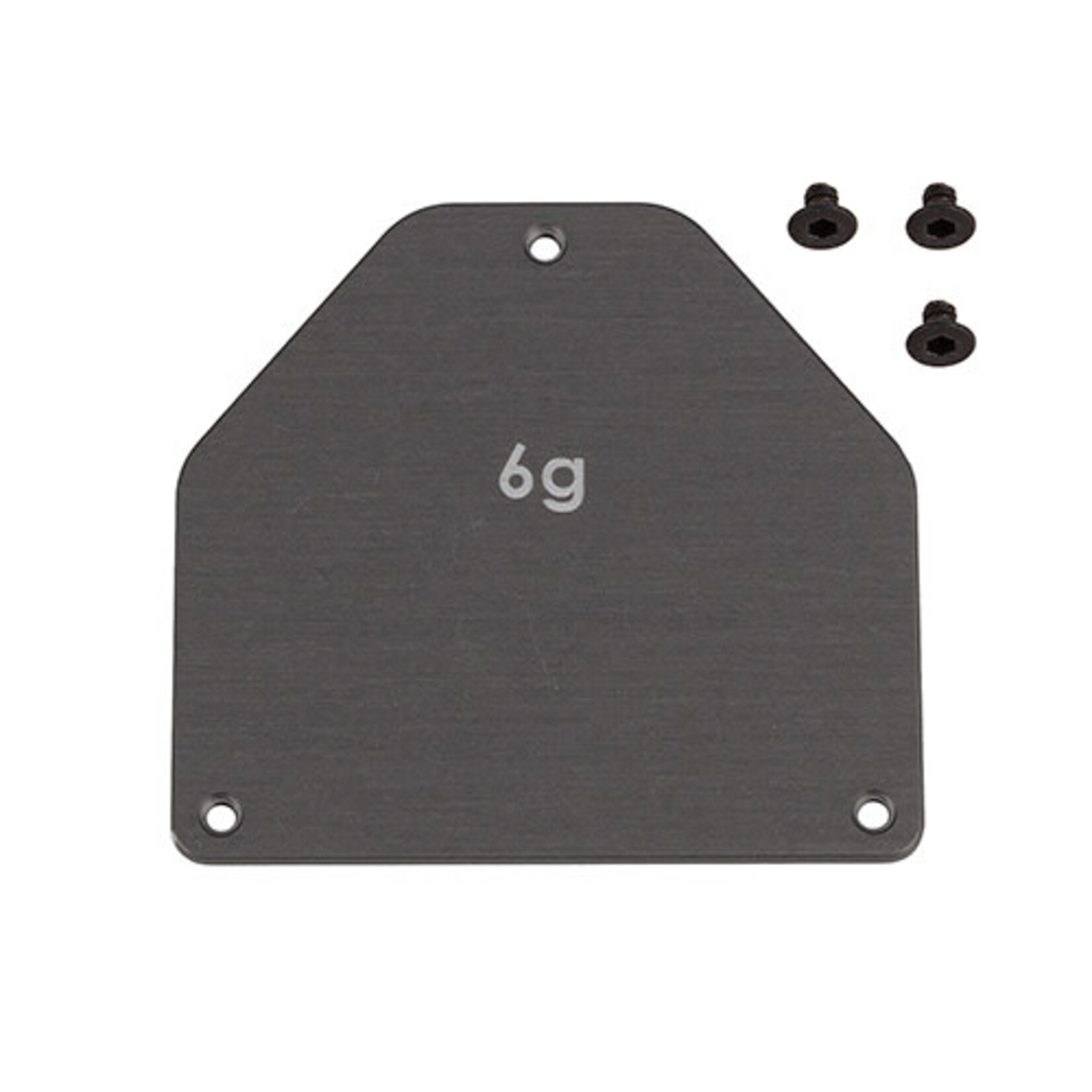 Team Associated ASC92444 Team Associated RC10B7 Factory Team Aluminum Servo Weight Plate (6g)
