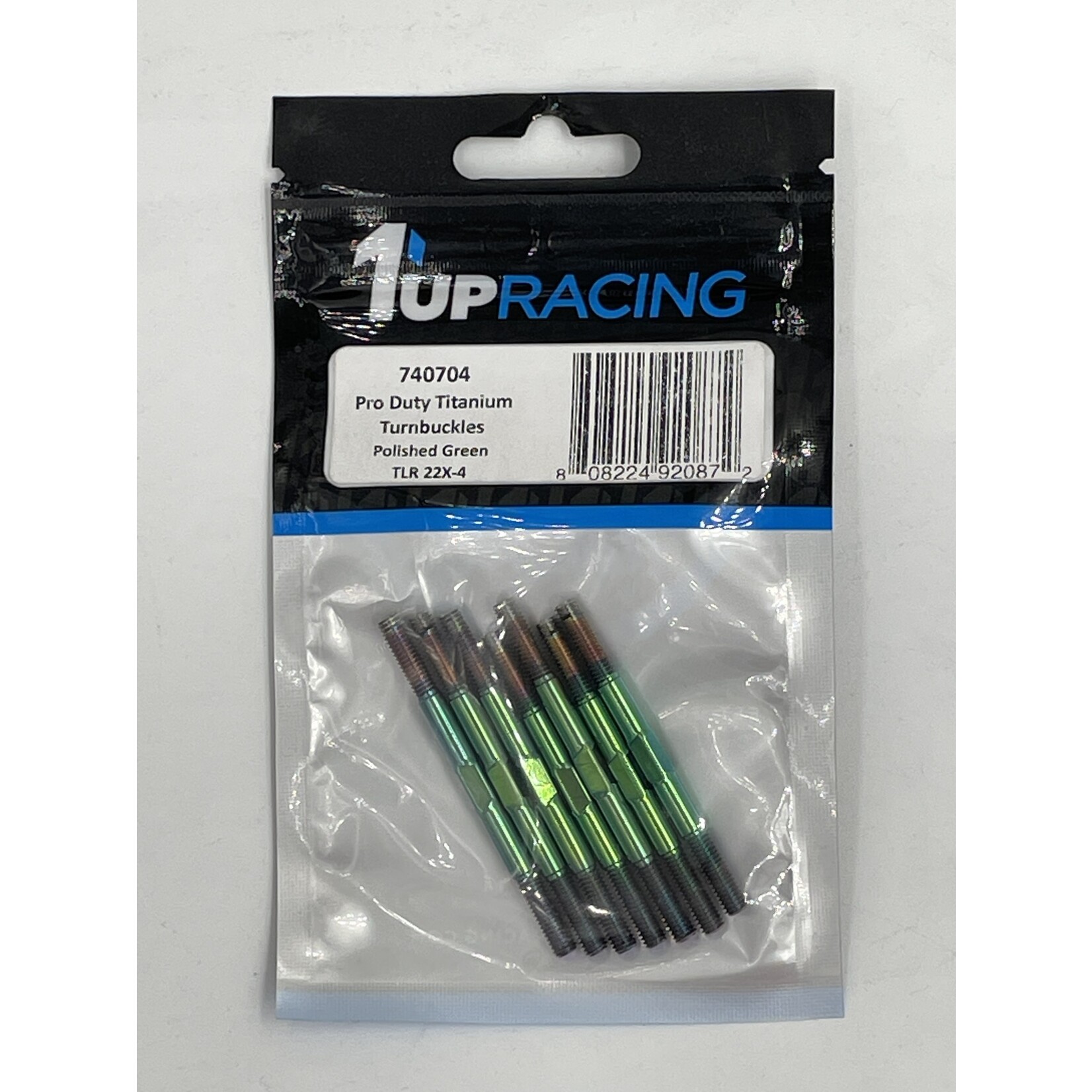 1UP 1UP740704 **1Up Racing 3.5mm Titanium TLR22X-4 Green
