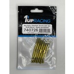 1UP 1UP740726 1up Racing Pro Duty Titanium Turnbuckles - TLR 22X-4 Gold
