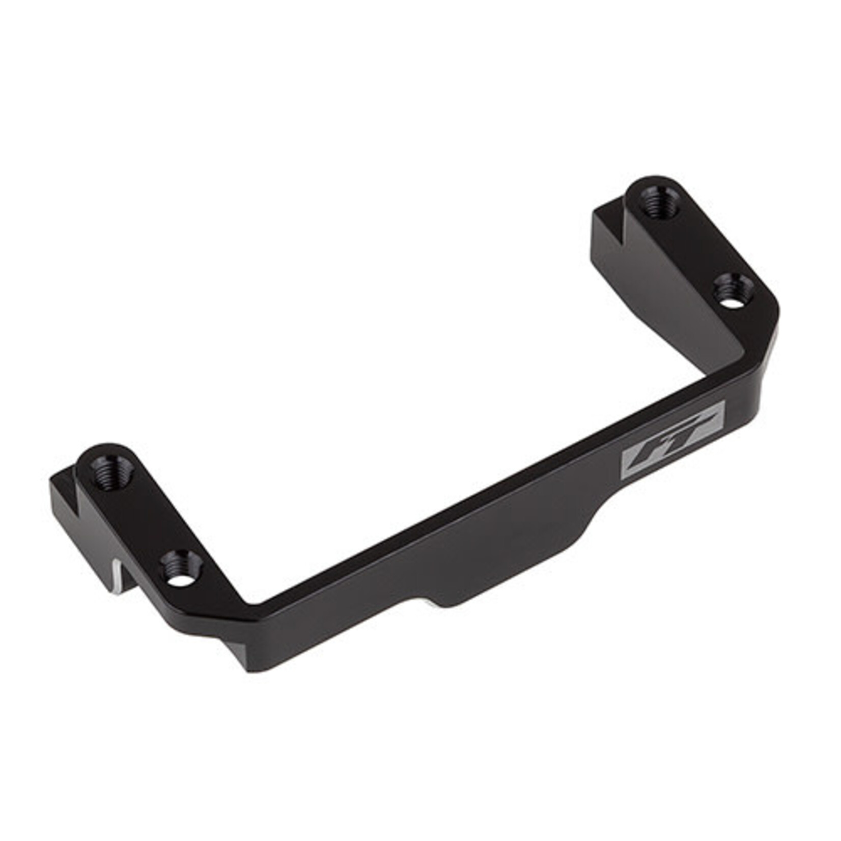 Team Associated ASC92480 Associated RC10B7 FT One-Piece Servo Mount, black aluminum