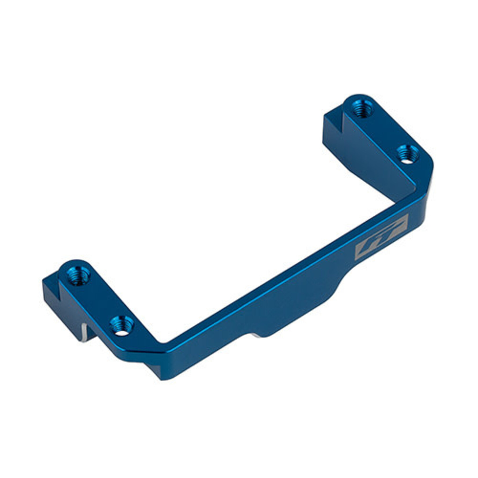 Team Associated ASC92456 Associated RC10B7 FT One-Piece Servo Mount, blue aluminum