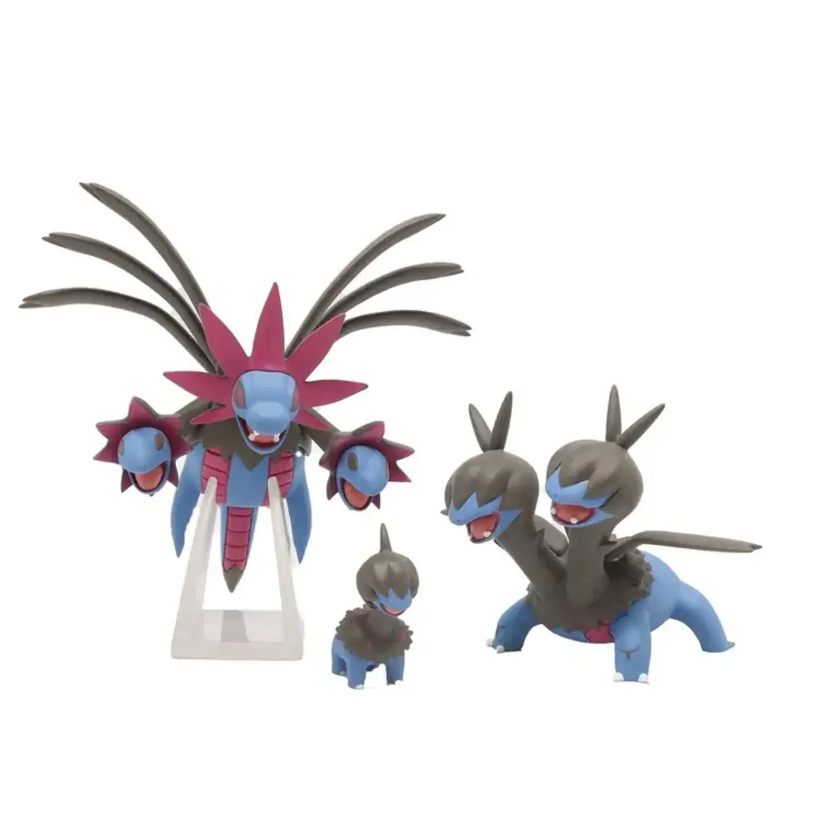 Bandai 2730251 Bandai Hydreigon Evolution Set "Pokemon" Pokemon Model Kit