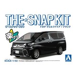 Aoshima AOS-05631 Aoshima 1/32 SNAP KIT #04-B Toyota VELLFIRE(BLACK)