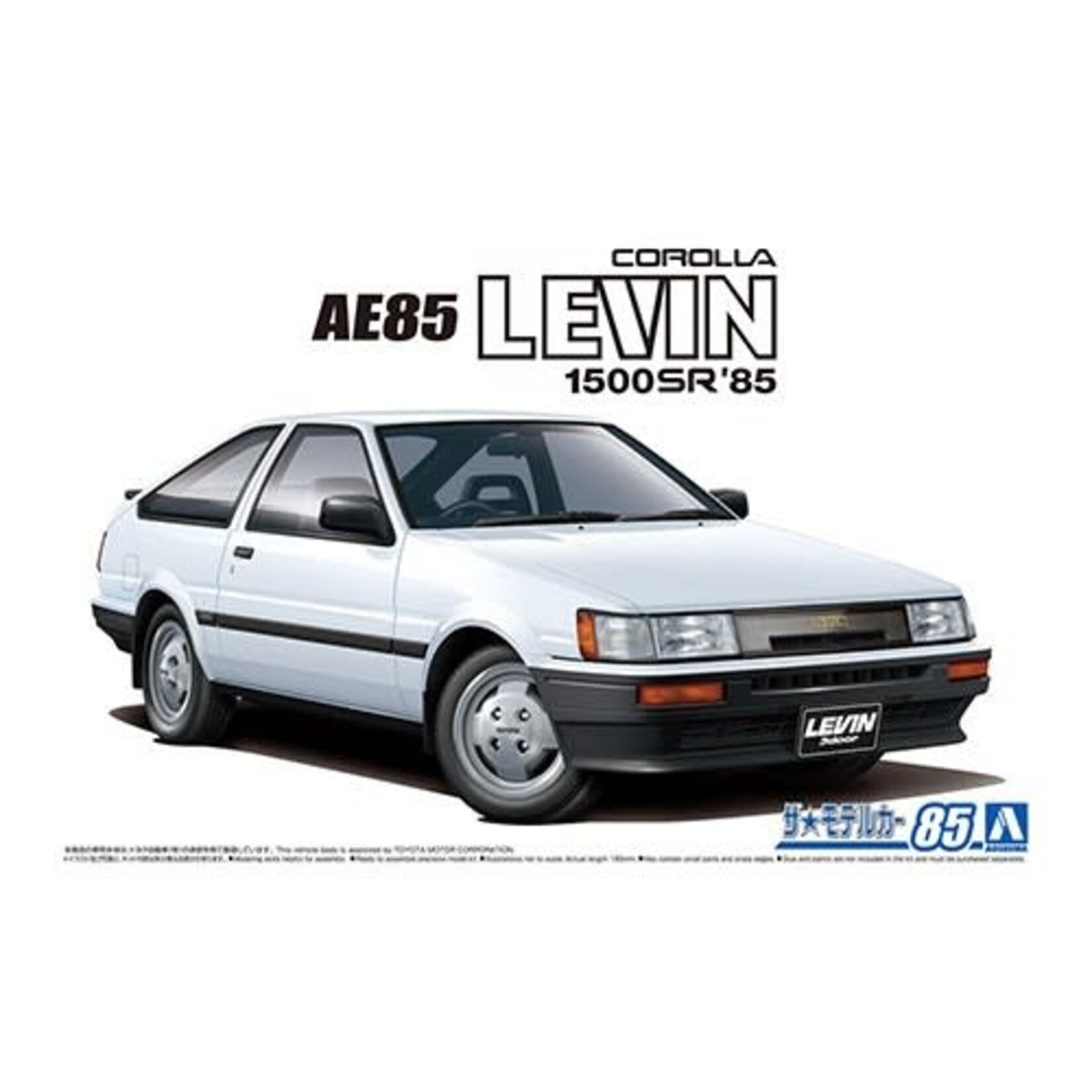 Aoshima AOS-05968 Aoshima 1/24 Toyota AE85 Corolla Levin 1500SR 85