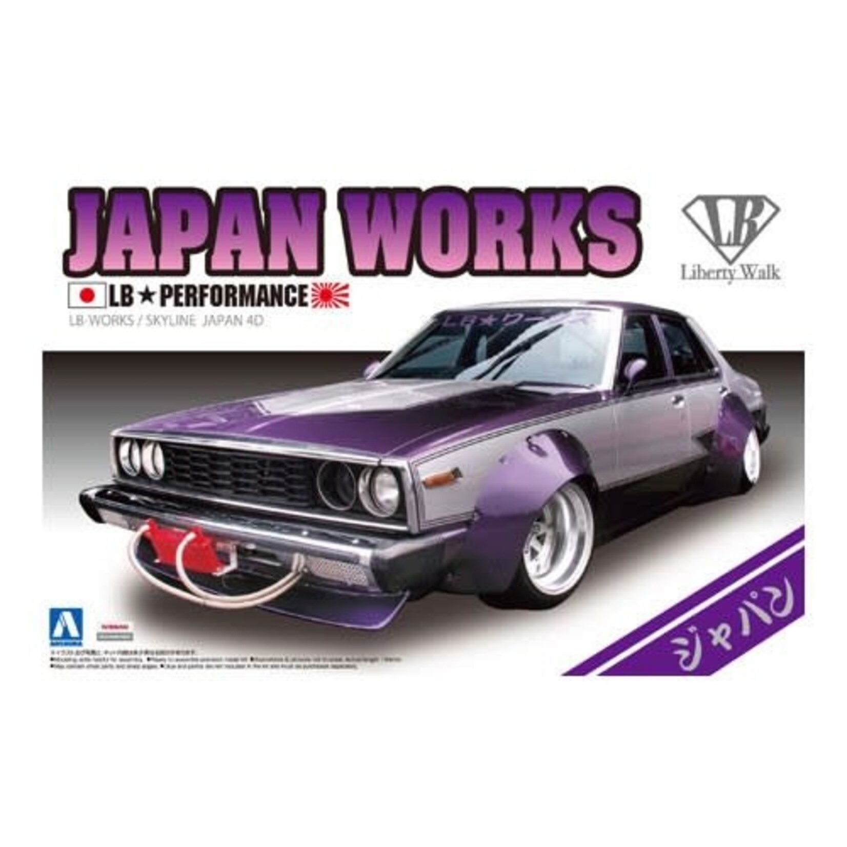 Aoshima AOS-00980 Aoshima 1/24 LB Works Japan 4Dr