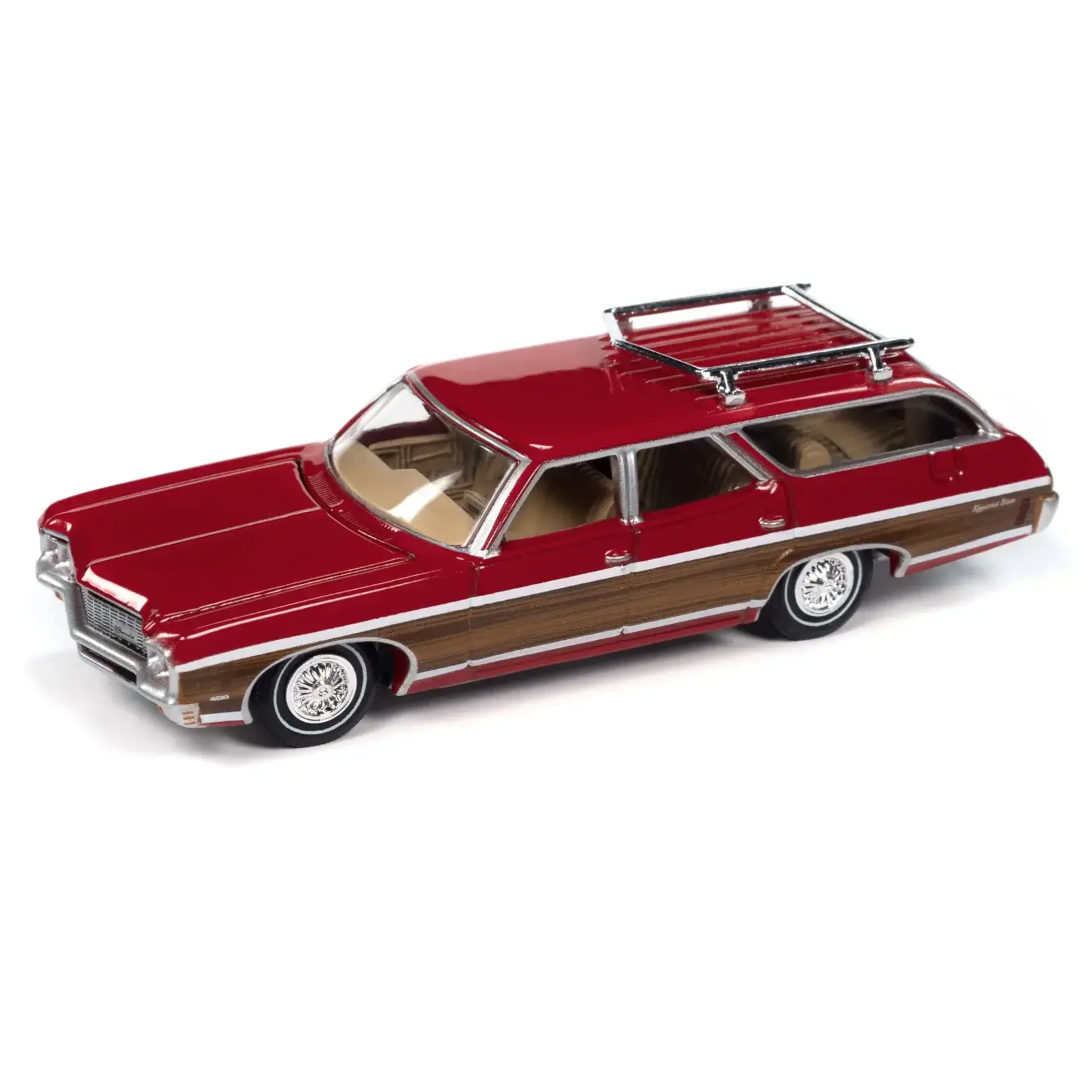 Auto World AWSP169A Auto World 1970 Chevy Kingswood (Cranberry Red) 1:64 Diecast