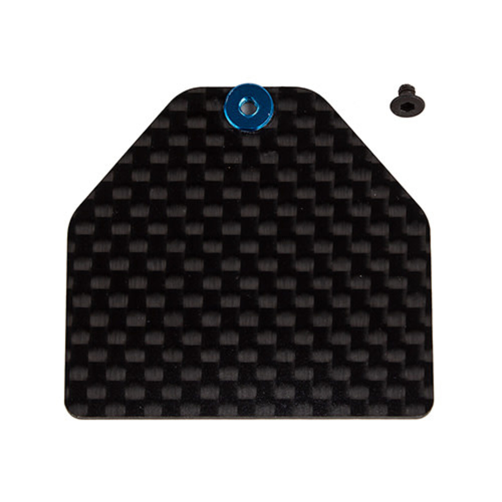 Team Associated ASC92446 Associated RC10B7 FT Carbon Fiber Servo Weight Plate, 4g