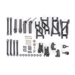 Traxxas TRA9181 Traxxas Outer Driveline & Suspension Upgrade Kit, extreme heavy duty, black (fits Slash® 2WD)