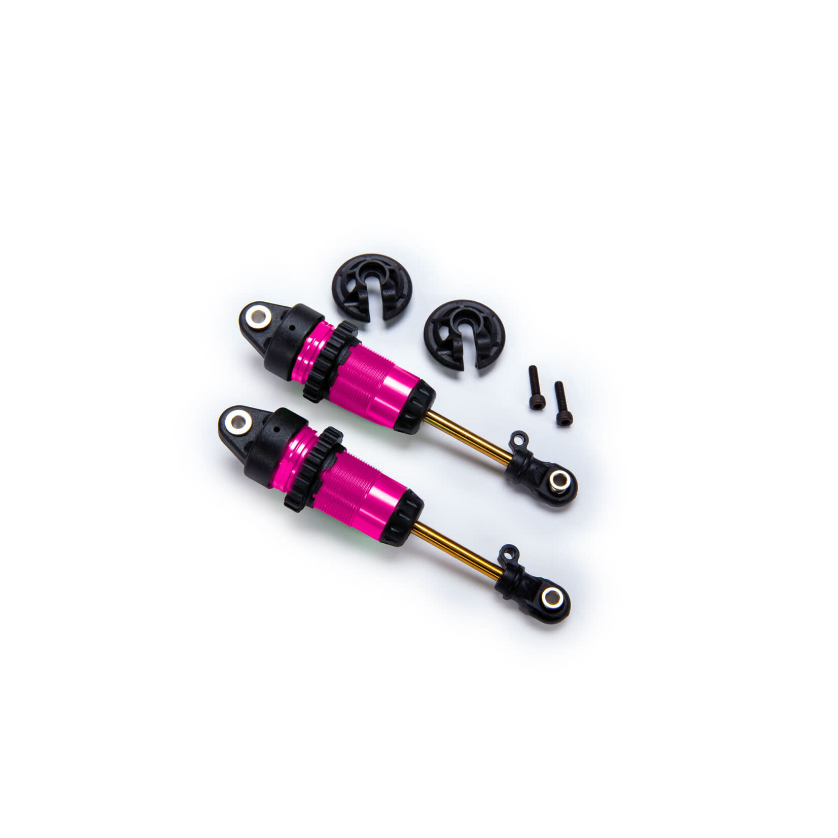 Traxxas TRA7461-PINK Traxxas 1/10 Pink Aluminum Long GTR Shocks (2)